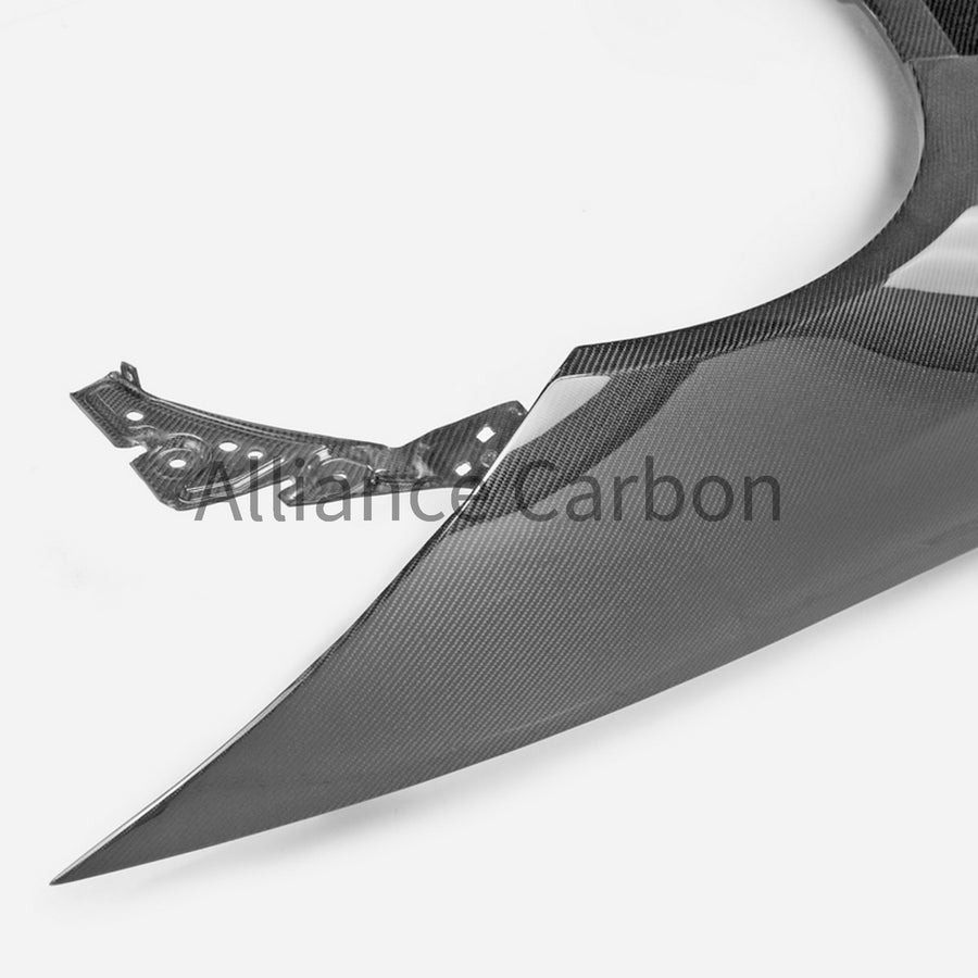 2023+ Nissan Z Vented Carbon Fiber Fenders - Alliance Carbon