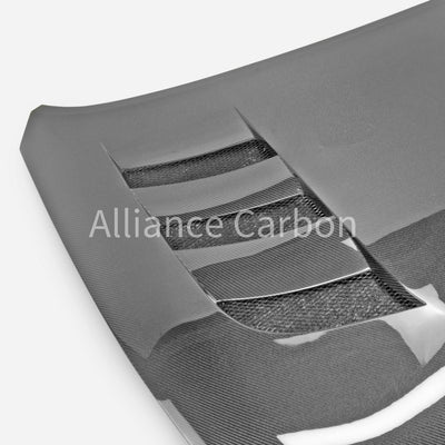 2023+ Nissan Z Vented Carbon Fiber Hood - Alliance Carbon