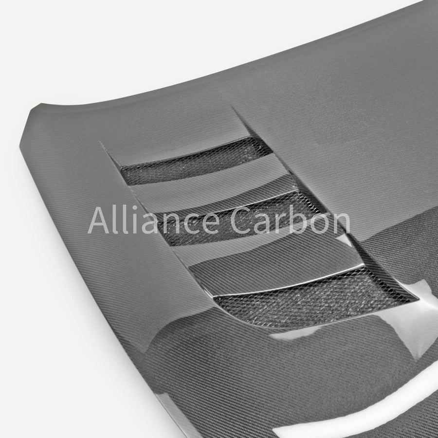 2023+ Nissan Z Vented Carbon Fiber Hood - Alliance Carbon