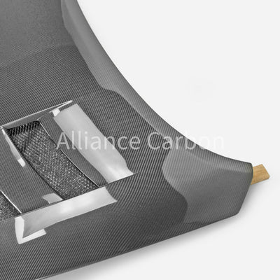 2023+ Nissan Z Vented Carbon Fiber Hood - Alliance Carbon