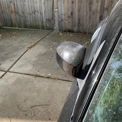350Z Carbon Fiber Mirror Cap Set - Alliance Carbon