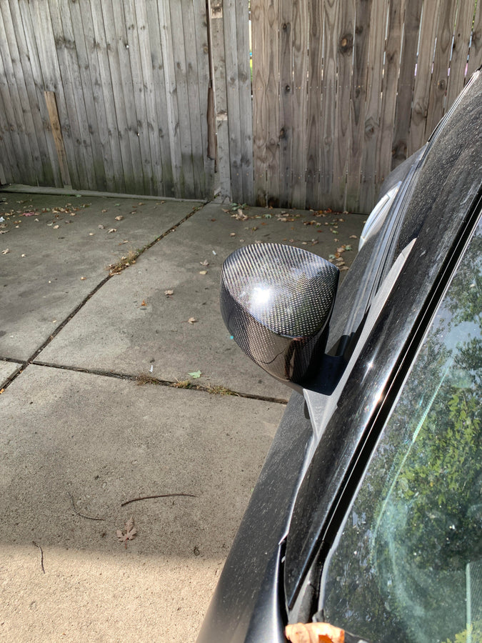 350Z Carbon Fiber Mirror Cap Set - Alliance Carbon