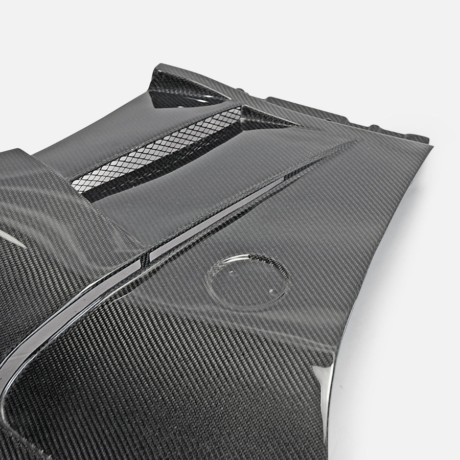 350Z GT3 Vented Carbon Fiber Fenders - Alliance Carbon