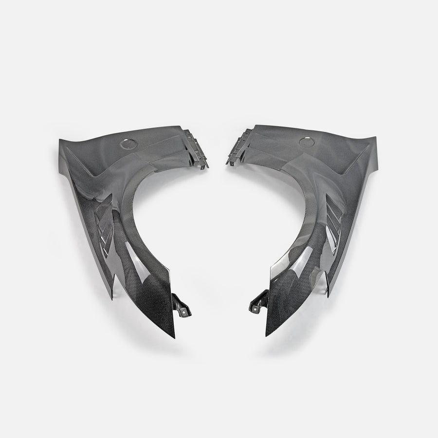 350Z GT3 Vented Carbon Fiber Fenders - Alliance Carbon