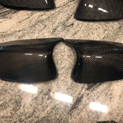 Infiniti Q50 Q60  Carbon Fiber M-Style Mirror Replacement L+R - Alliance Carbon