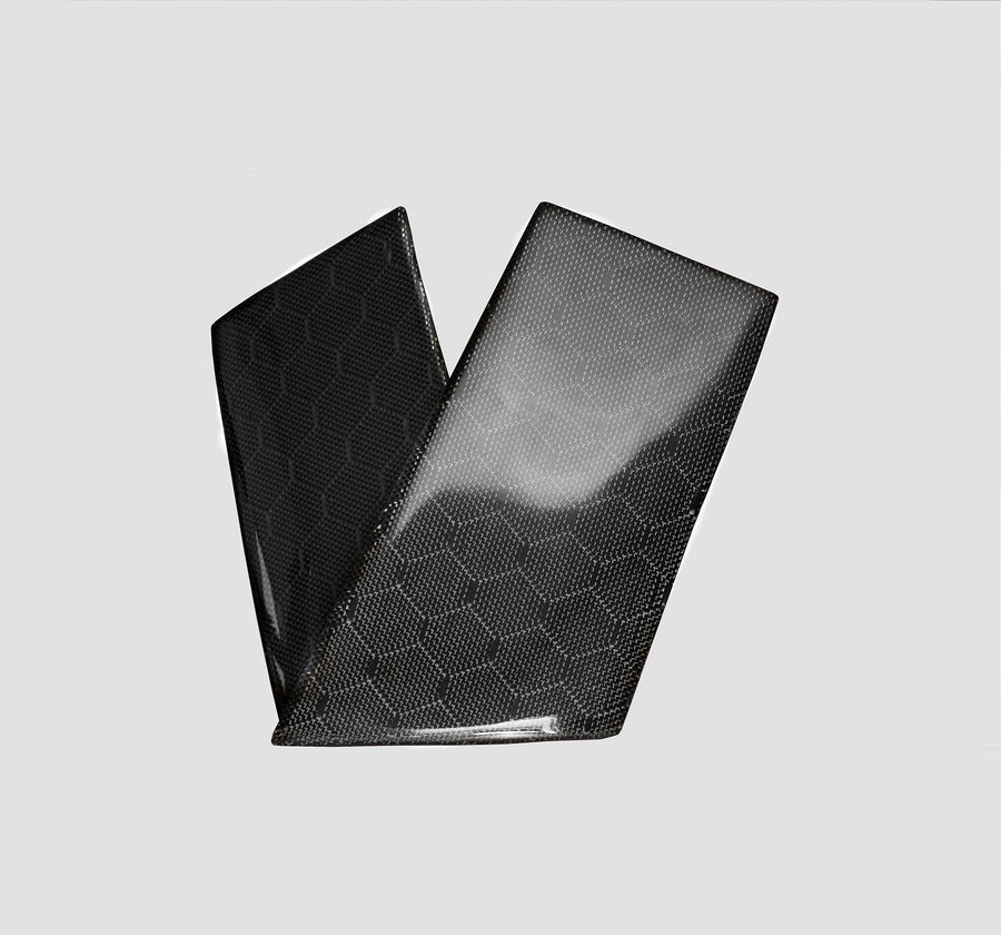 370z HoneyComb Carbon Fiber B Pillar Replacements - Alliance Carbon