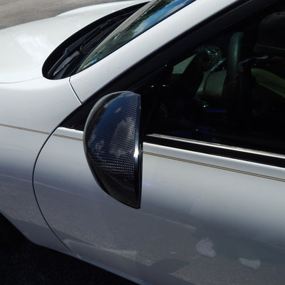 G37 Carbon Fiber Mirror Cap Set - Alliance Carbon