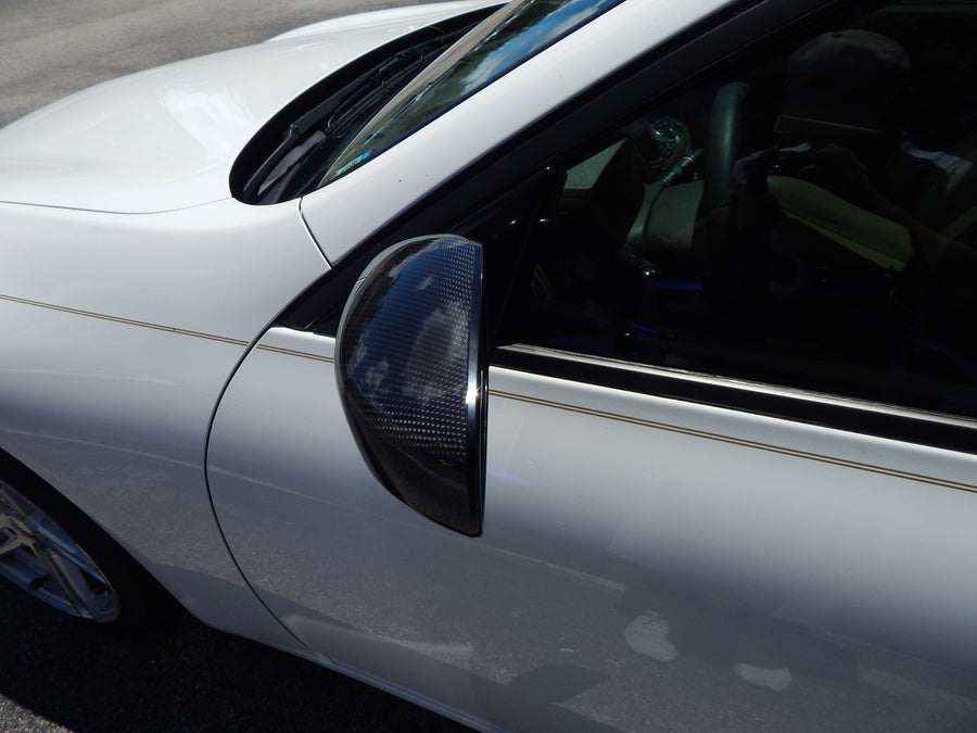 G37 Carbon Fiber Mirror Cap Set - Alliance Carbon