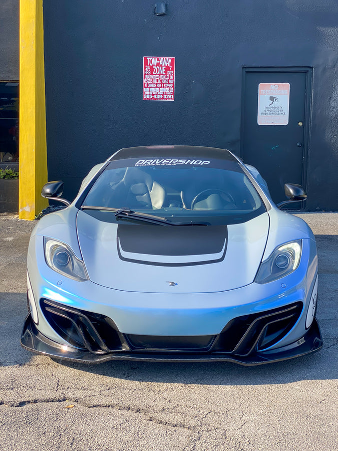 DMC McLaren MP4-12C Carbon Fiber Front Lip 11-14 - Alliance Carbon