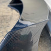 AMS Style Wing Spoiler Carbon Fiber w/ Carbon Top & 3rd Brake Light - Nissan 370z 09+ - Alliance Carbon