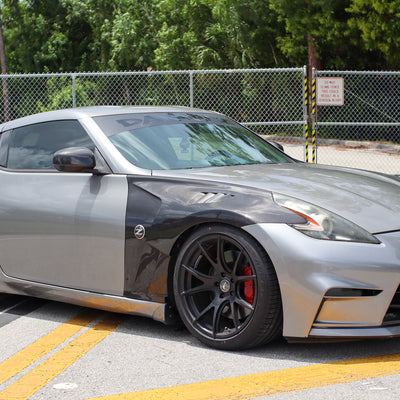 370z carbon online fiber mirrors