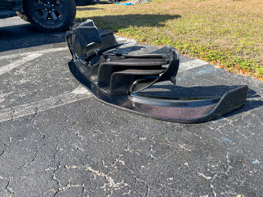 DMC McLaren MP4-12C Carbon Fiber Front Lip 11-14 - Alliance Carbon