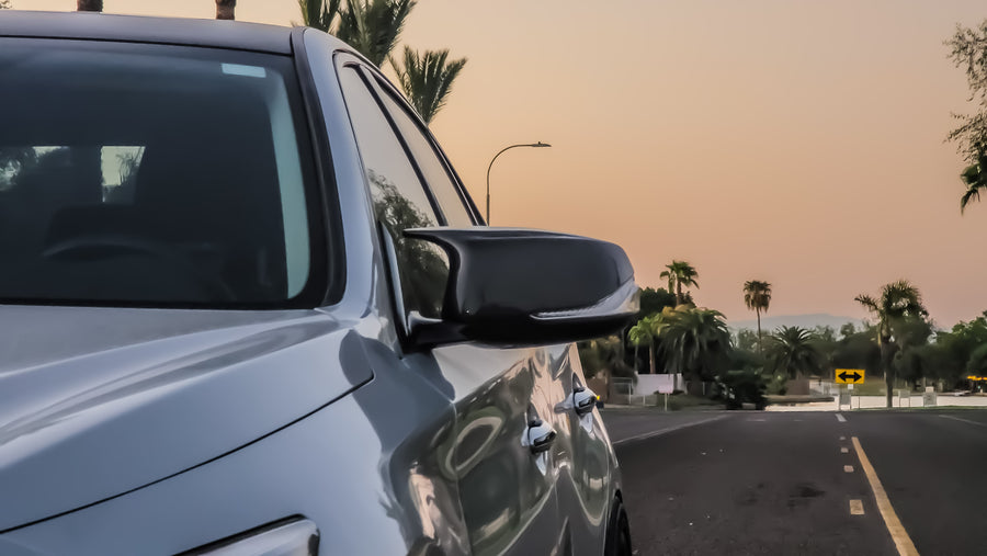 Infiniti Q50 Q60  Carbon Fiber M-Style Mirror Replacement L+R - Alliance Carbon