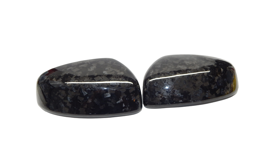 370Z Forged Carbon Fiber Mirror Cap Set - Alliance Carbon
