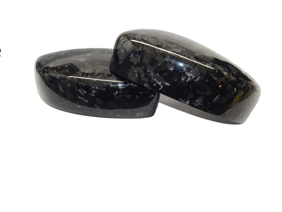 G37 Forged Carbon Fiber Mirror Cap Set - Alliance Carbon