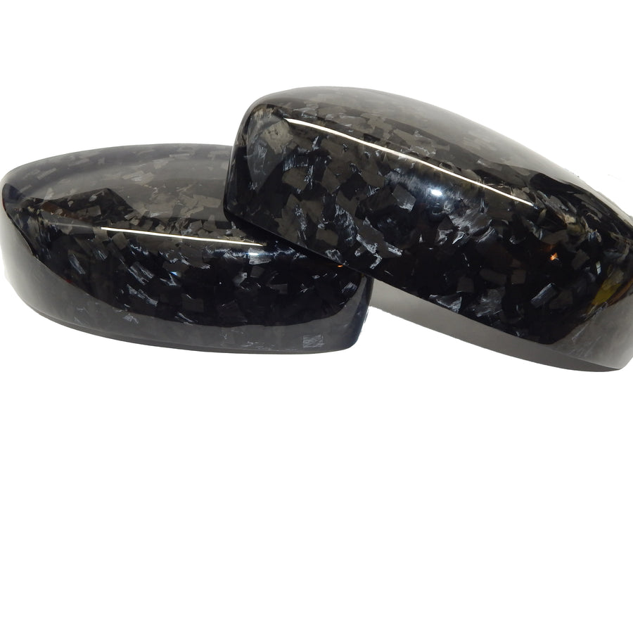 G37 Forged Carbon Fiber Mirror Cap Set - Alliance Carbon