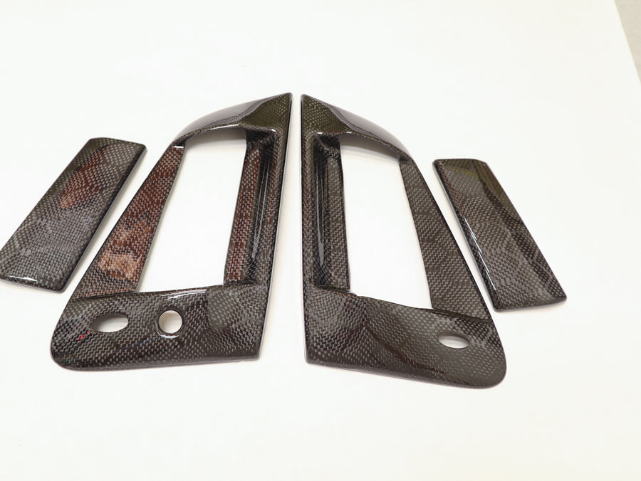 Carbon Fiber Exterior Door Handle Covers For Nissan 370Z Z34 09-20 - Alliance Carbon