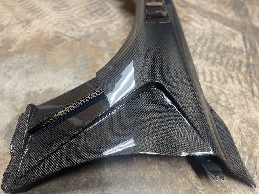 Q50 Vented Carbon Fiber Fender - Alliance Carbon