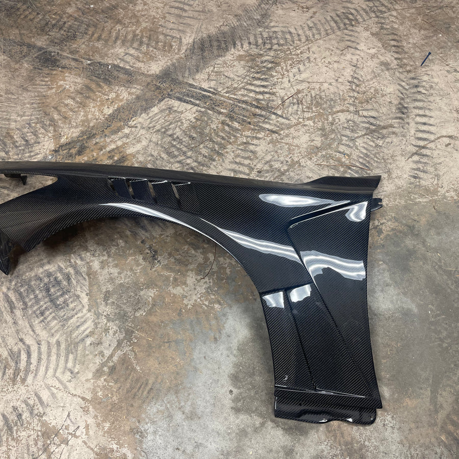 Q50 Vented Carbon Fiber Fender - Alliance Carbon