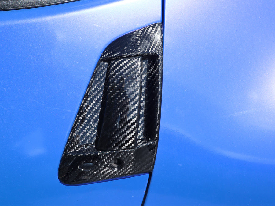 Carbon Fiber Exterior Door Handle Covers For Nissan 370Z Z34 09-20 - Alliance Carbon