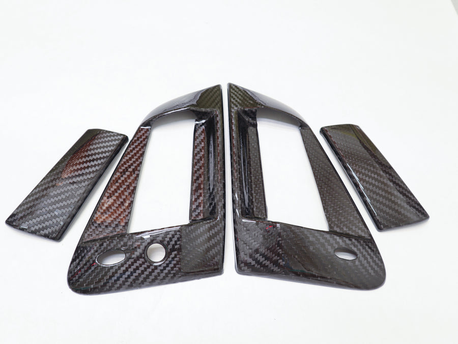 Carbon Fiber Exterior Door Handle Covers For Nissan 370Z Z34 09-20 - Alliance Carbon
